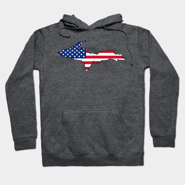 UP Michigan USA Hoodie by somekindofguru